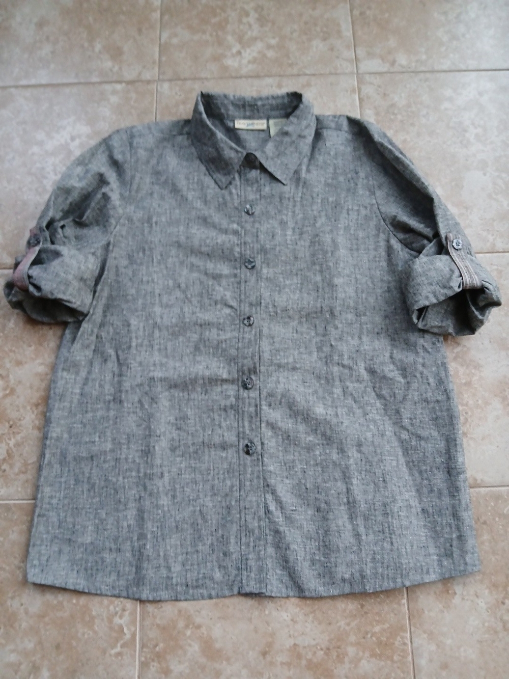 Women's Button-Up Shirt - Classic Collared Shirt